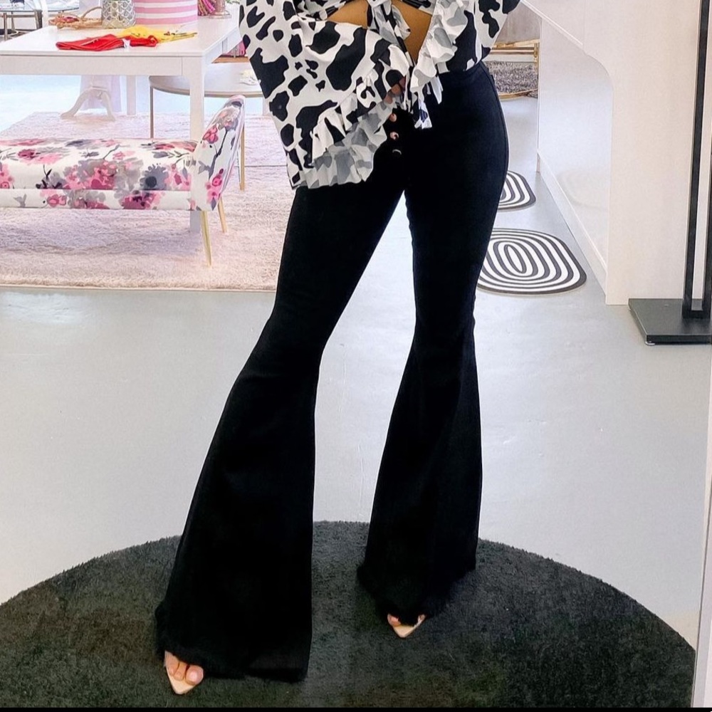 Black flare jeans!